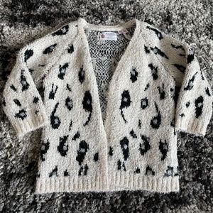 Zara cheetah cardigan